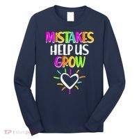 Mistakes Helps Us Grow Long Sleeve Shirt thumb 0