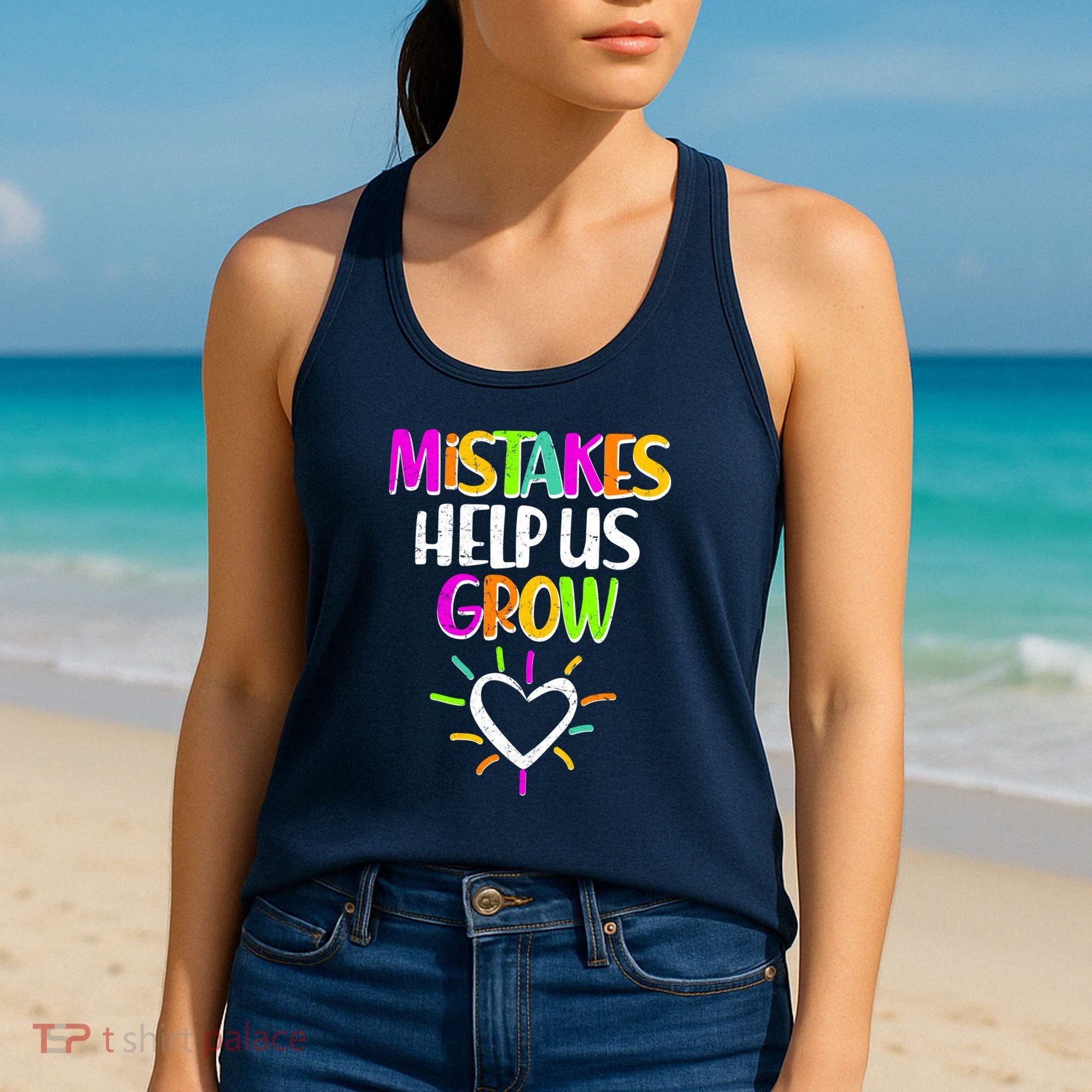 Mistakes Helps Us Grow Women's Tank Top