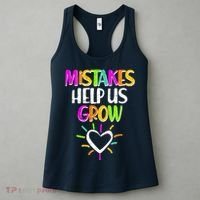 Mistakes Helps Us Grow Women's Tank Top thumb 3