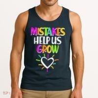 Mistakes Helps Us Grow Tank Top thumb 3