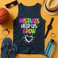 Mistakes Helps Us Grow Tank Top thumb 4
