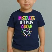 Mistakes Helps Us Grow Toddler T-Shirt thumb 2