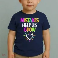 Mistakes Helps Us Grow Toddler T-Shirt thumb 2