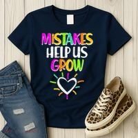 Mistakes Helps Us Grow Women's T-Shirt thumb 3