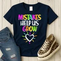 Mistakes Helps Us Grow Women's T-Shirt thumb 3