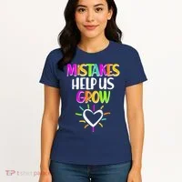 Mistakes Helps Us Grow Women's T-Shirt thumb 4