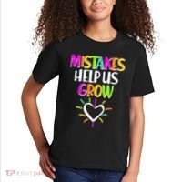 Mistakes Helps Us Grow Kids T-Shirt thumb 2