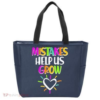 Mistakes Helps Us Grow Tote Bag