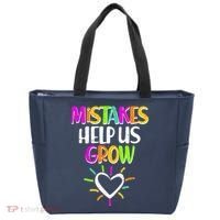 Mistakes Helps Us Grow Tote Bag thumb 0