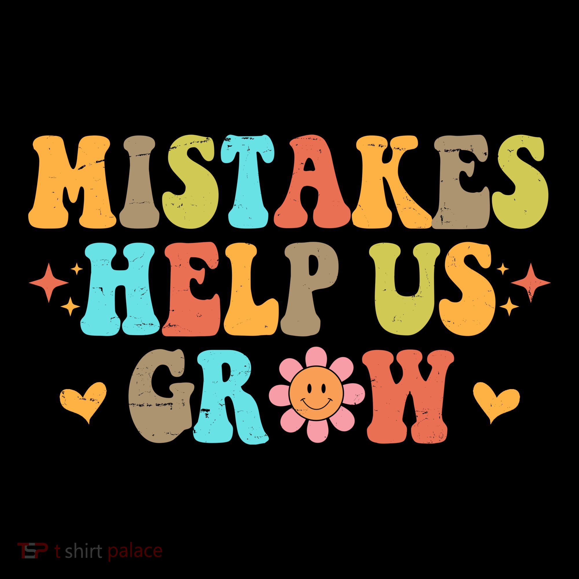 Mistakes Help Us Grow Positive Quote Coffee Mug