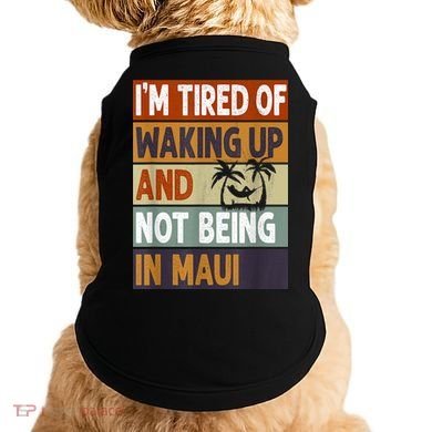 Maui Hawaii Vacation Souvenir Doggie Tank