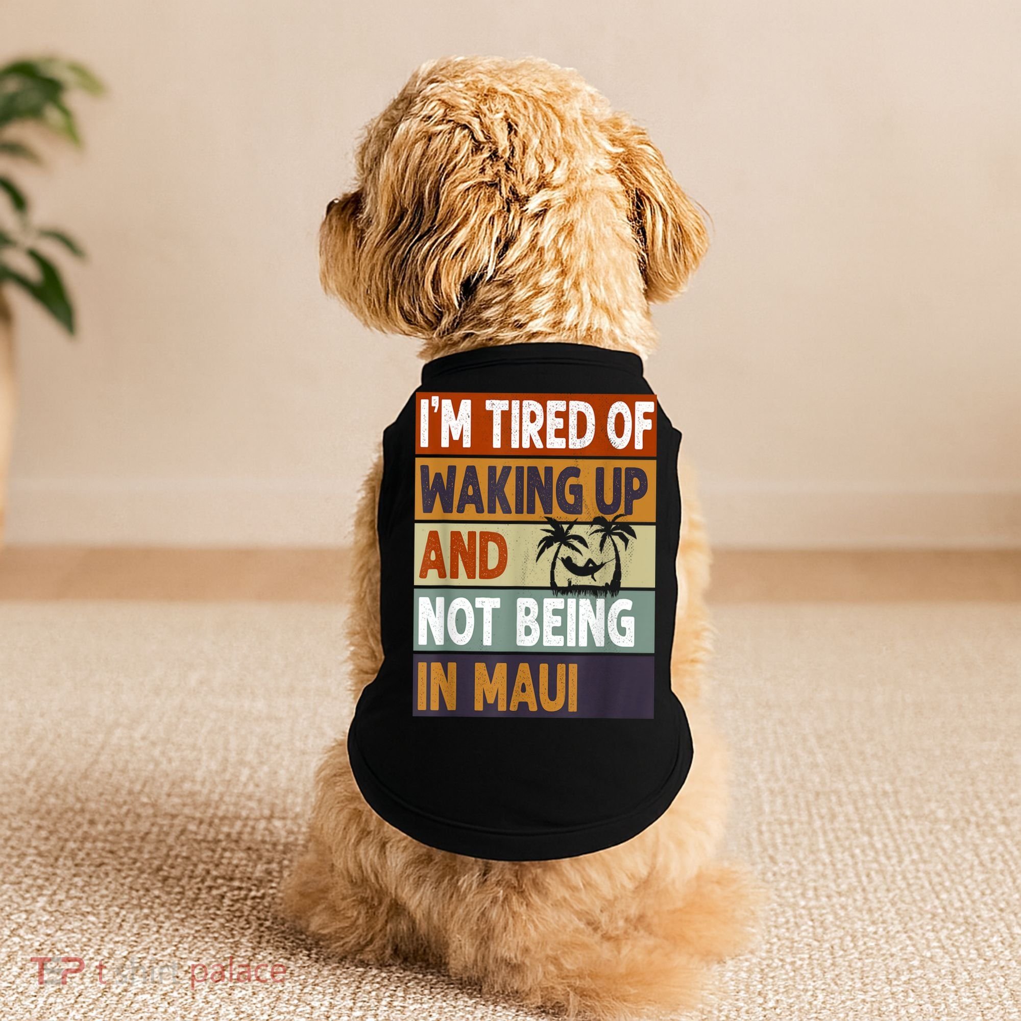 Maui Hawaii Vacation Souvenir Doggie Tank