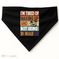 Maui Hawaii Vacation Souvenir USA-Made Doggie Bandana thumb 0