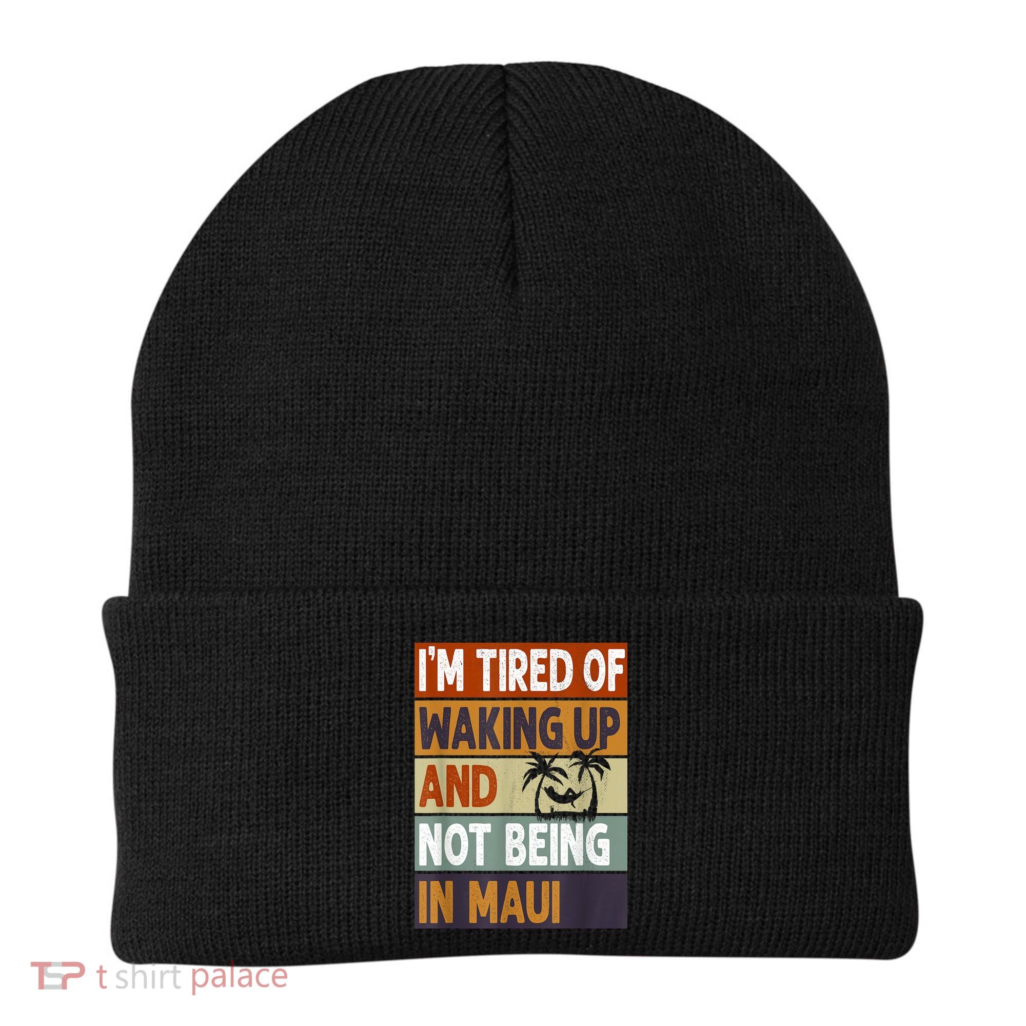 Maui Hawaii Vacation Souvenir Beanie