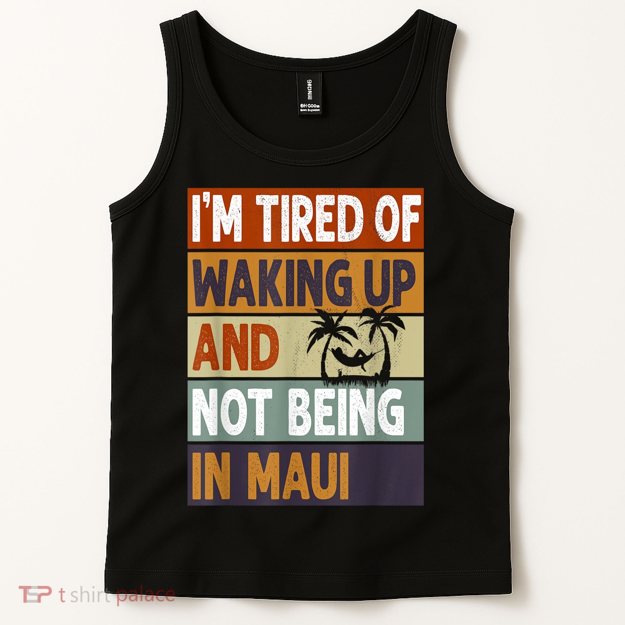 Maui Hawaii Vacation Souvenir Tank Top