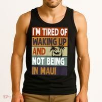 Maui Hawaii Vacation Souvenir Tank Top thumb 3