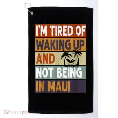 Maui Hawaii Vacation Souvenir Golf Towel