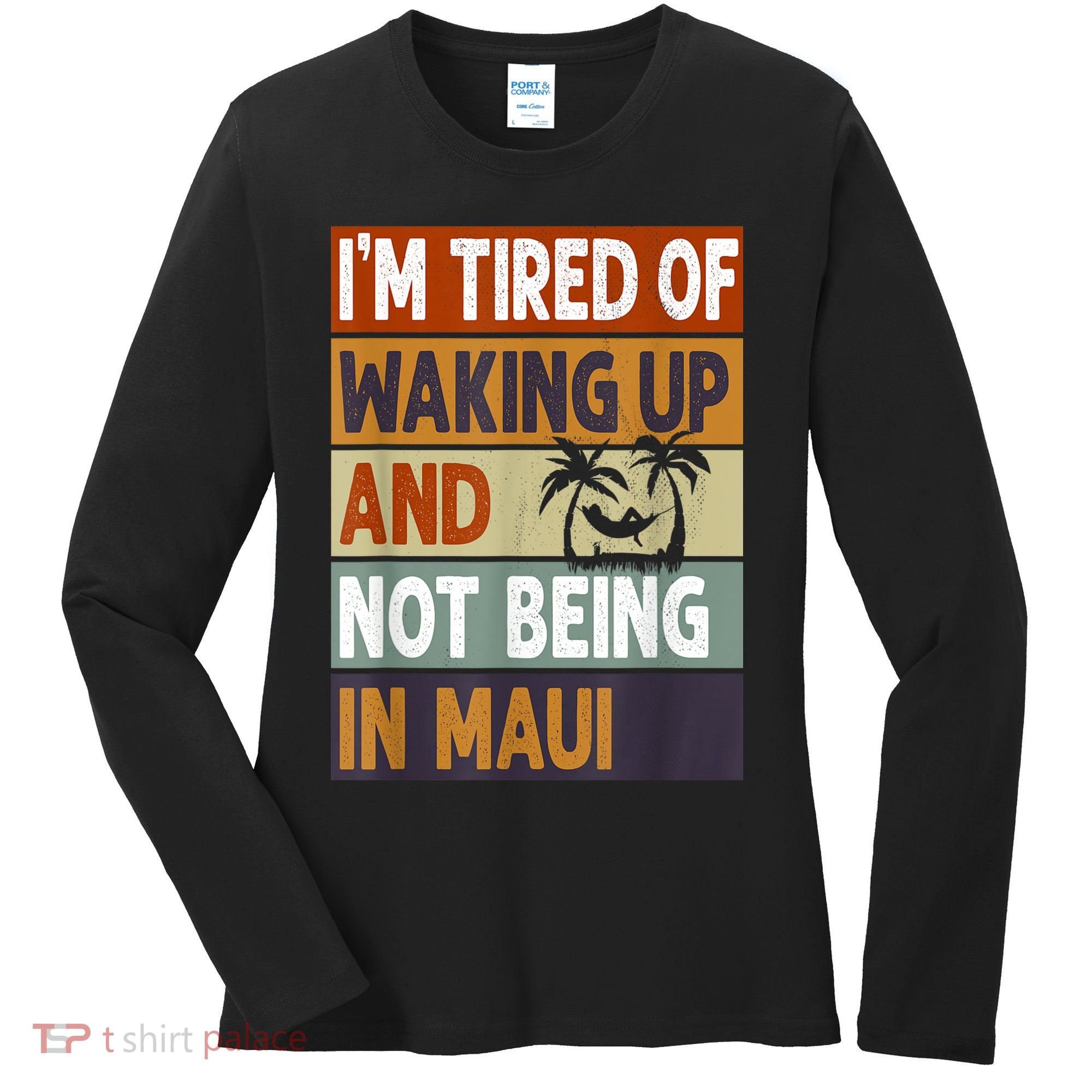 Maui Hawaii Vacation Souvenir Women's Long Sleeve Shirt