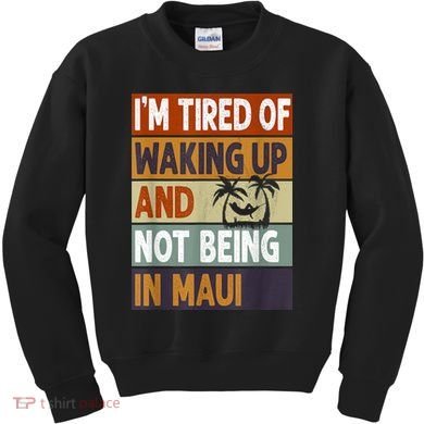 Maui Hawaii Vacation Souvenir Kids Sweatshirt