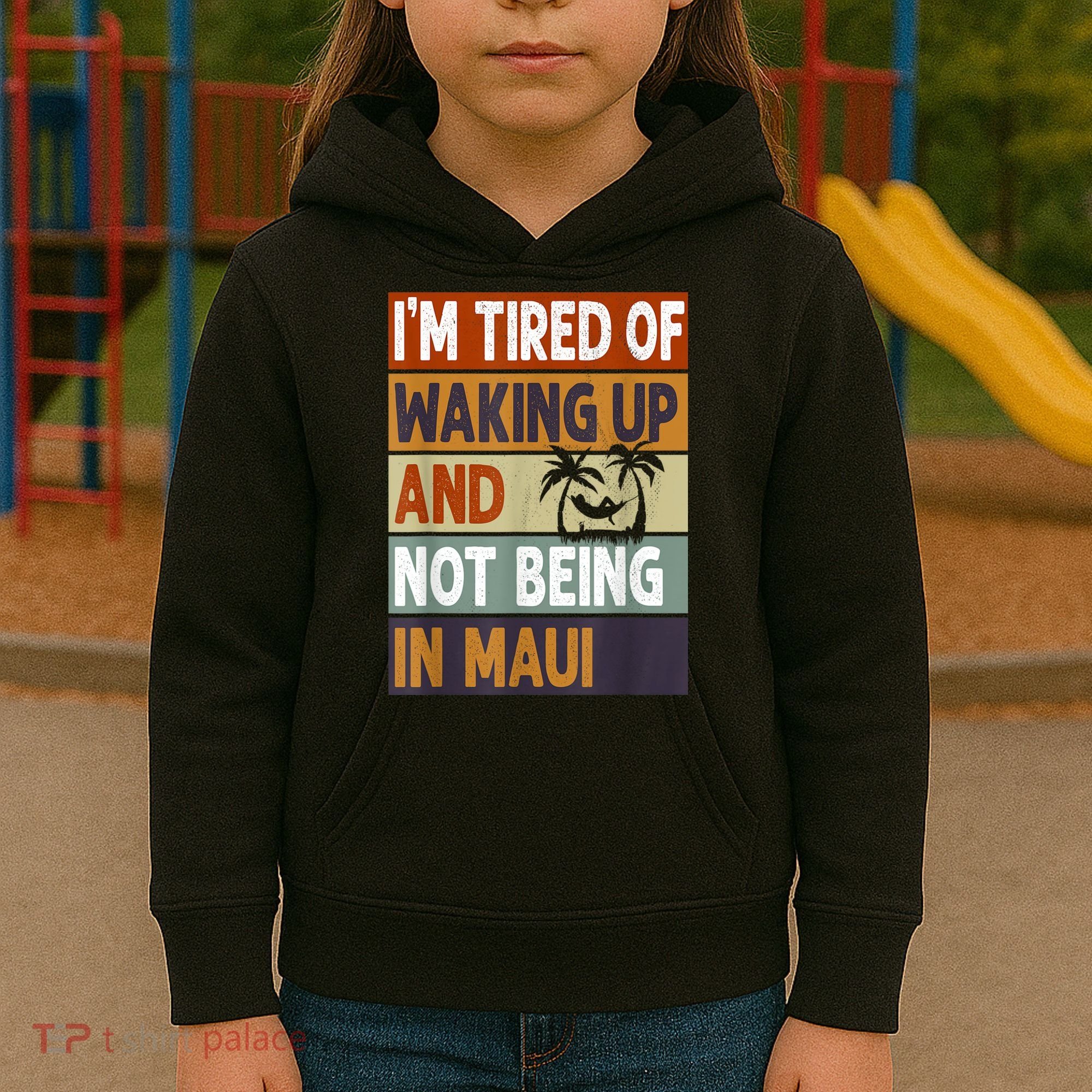Maui Hawaii Vacation Souvenir Kids Hoodie