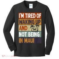 Maui Hawaii Vacation Souvenir Kids Long Sleeve Shirt thumb 0
