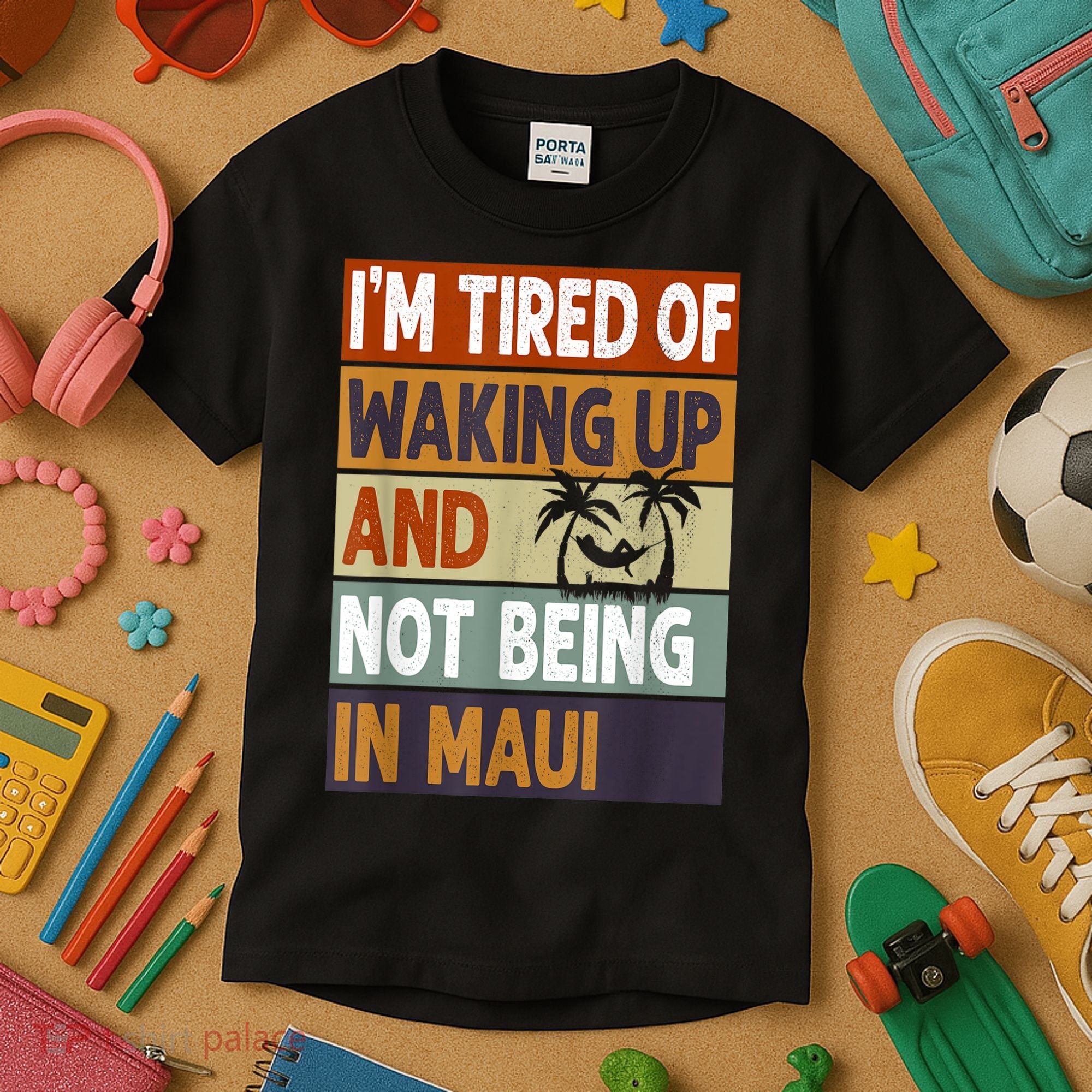 Maui Hawaii Vacation Souvenir Kids T-Shirt