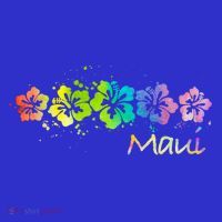 Maui Hawaii Watercolor Beach And Surf Cool Gift T-Shirt thumb 7