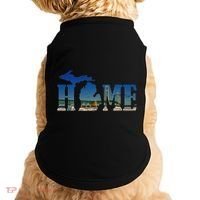 Michigan Home With The Mackinac Bridge Doggie Tank thumb 0