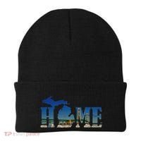 Michigan Home With The Mackinac Bridge Beanie thumb 0
