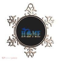 Michigan Home With The Mackinac Bridge Ornament thumb 0