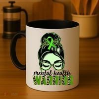 Mental Health Warrior Coffee Mug thumb 4