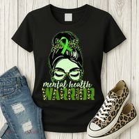 Mental Health Warrior Women's T-Shirt thumb 3