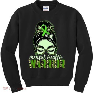 Mental Health Warrior Kids Sweatshirt