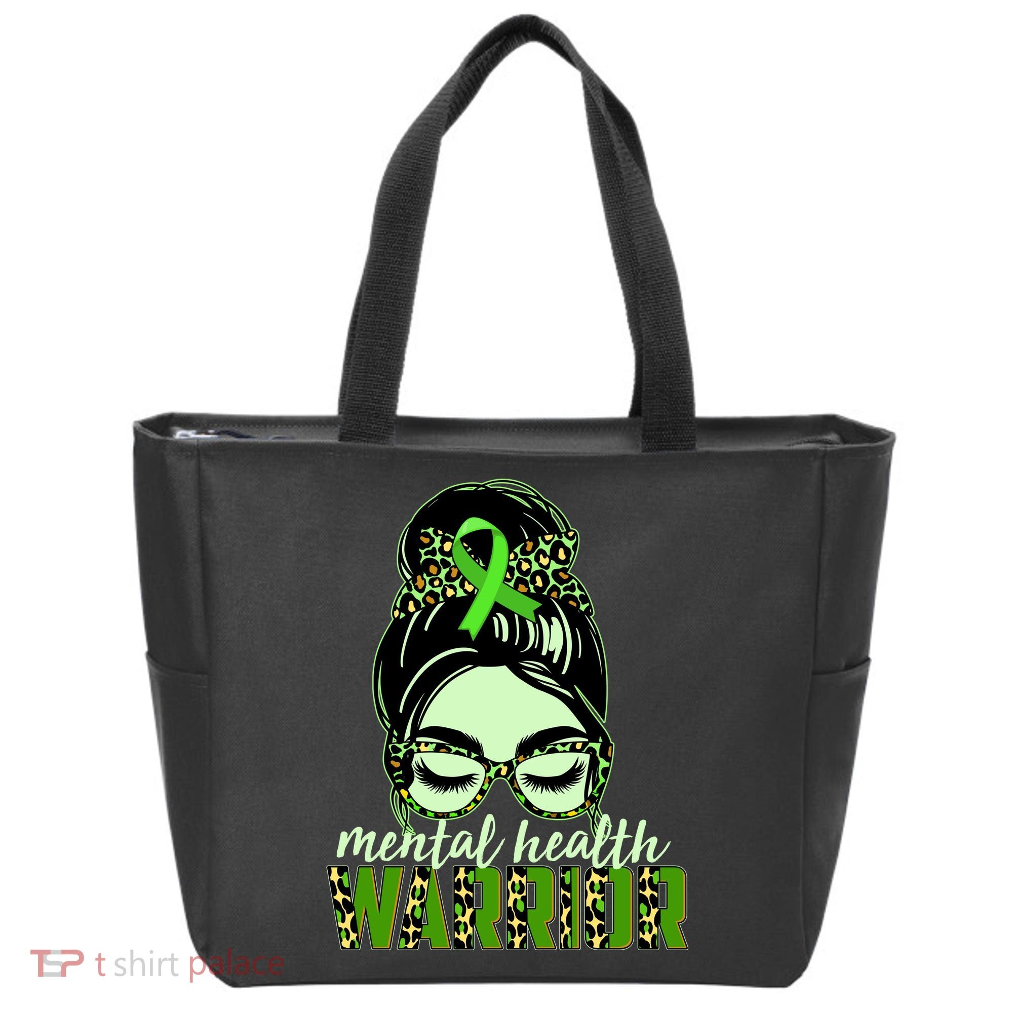 Mental Health Warrior Tote Bag