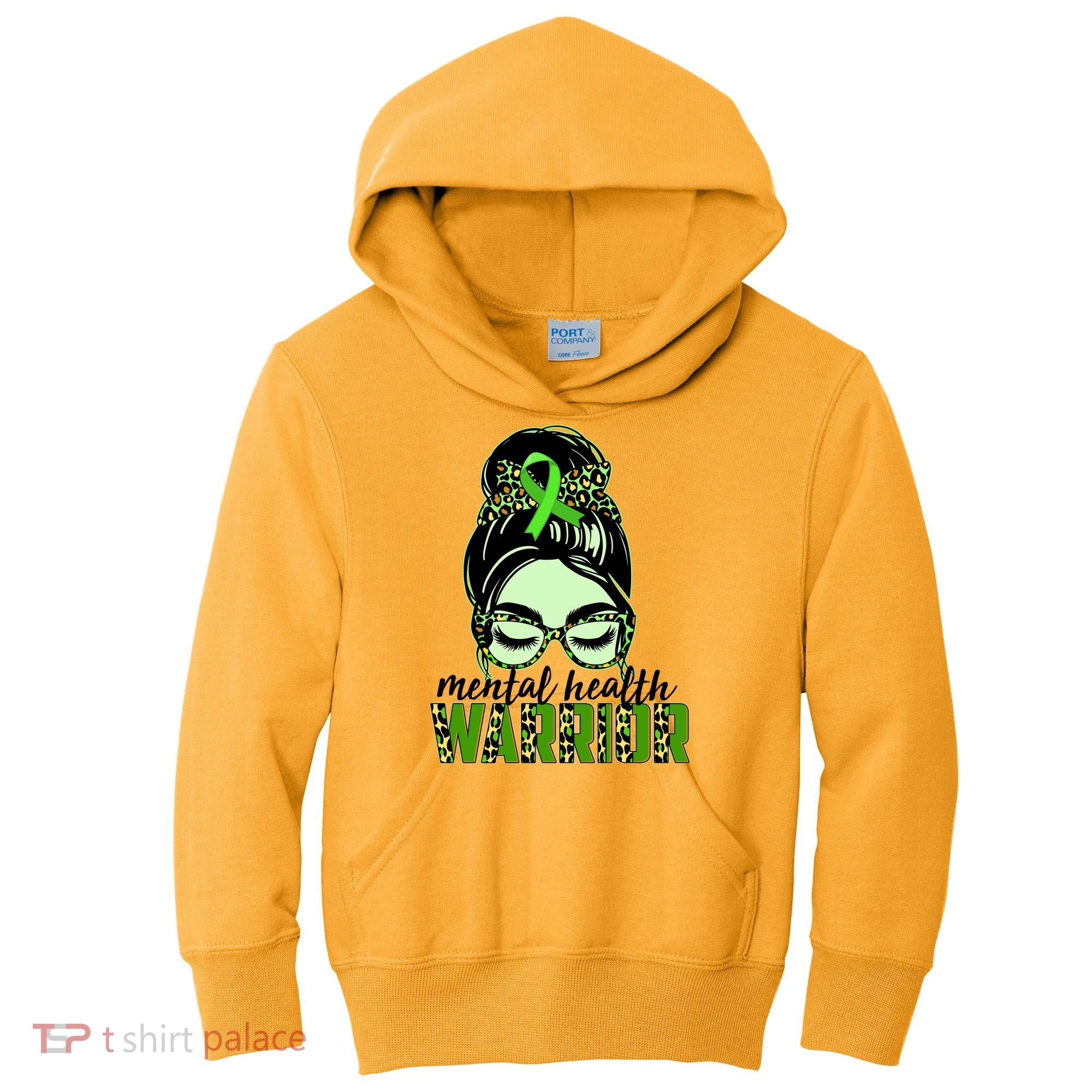 Mental Health Warrior Kids Hoodie