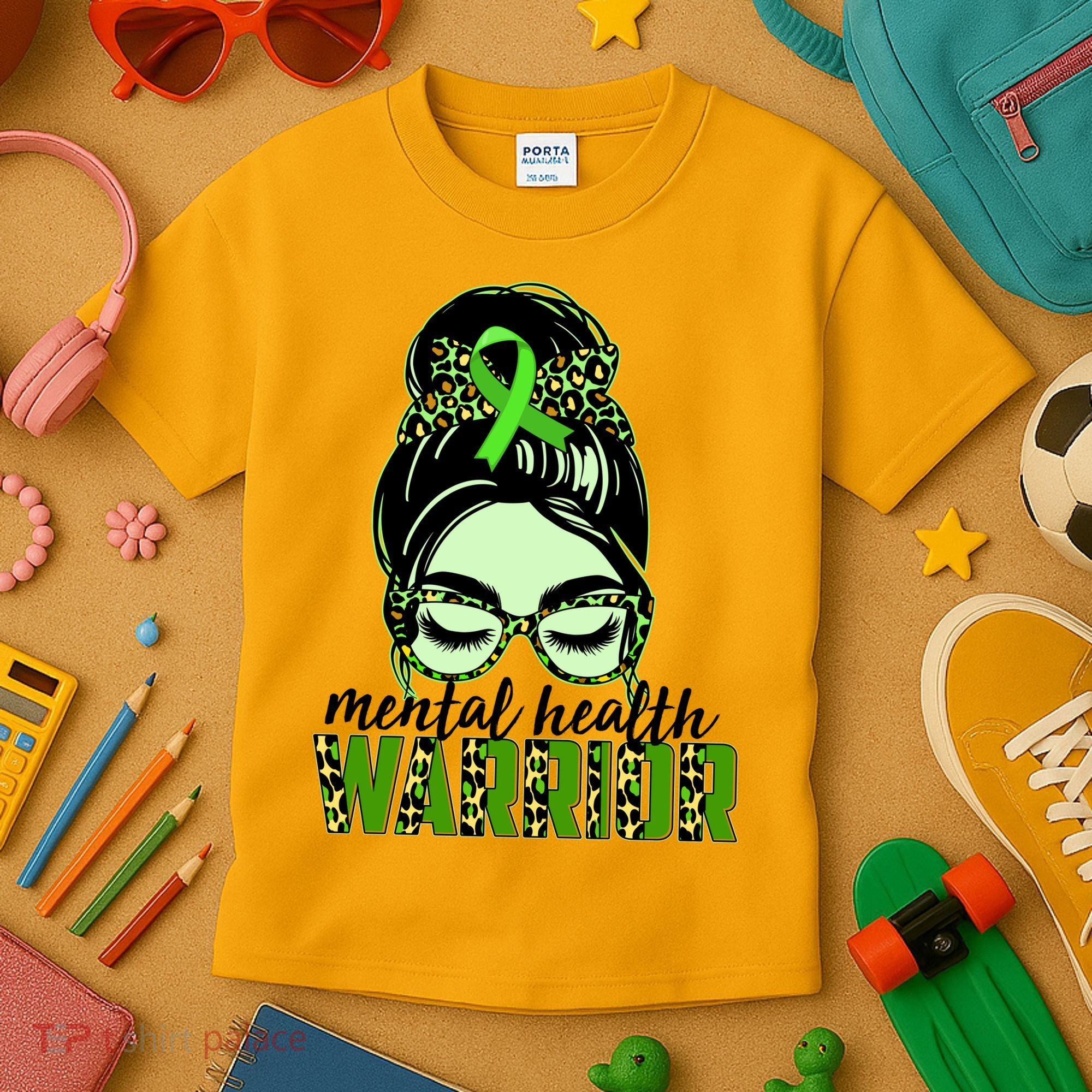 Mental Health Warrior Kids T-Shirt