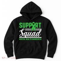 Mental Health Warrior Support Squad Mental Health Awareness Hoodie thumb 0