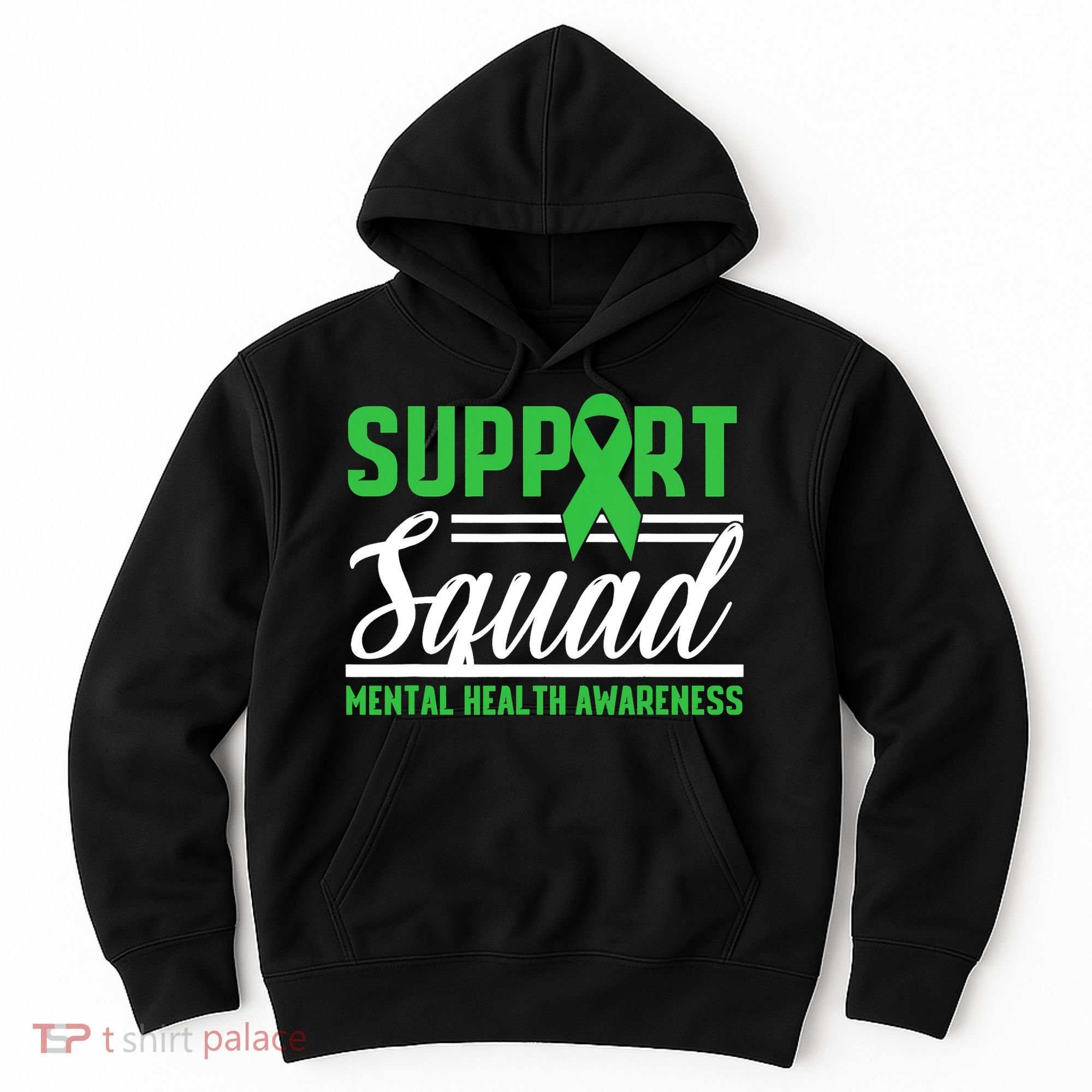 Mental Health Warrior Support Squad Mental Health Awareness Hoodie