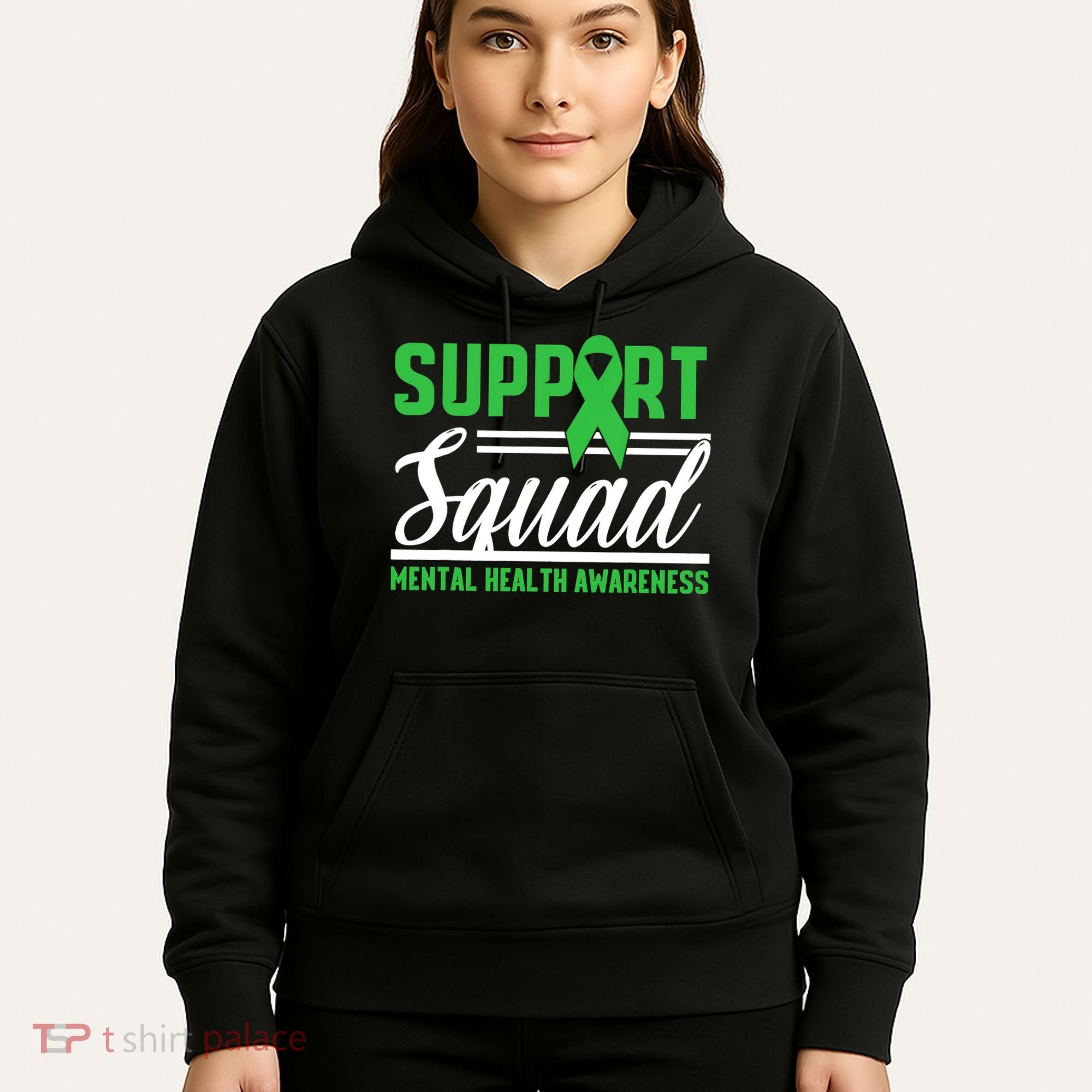 Mental Health Warrior Support Squad Mental Health Awareness Hoodie