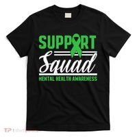 Mental Health Warrior Support Squad Mental Health Awareness T-Shirt thumb 0