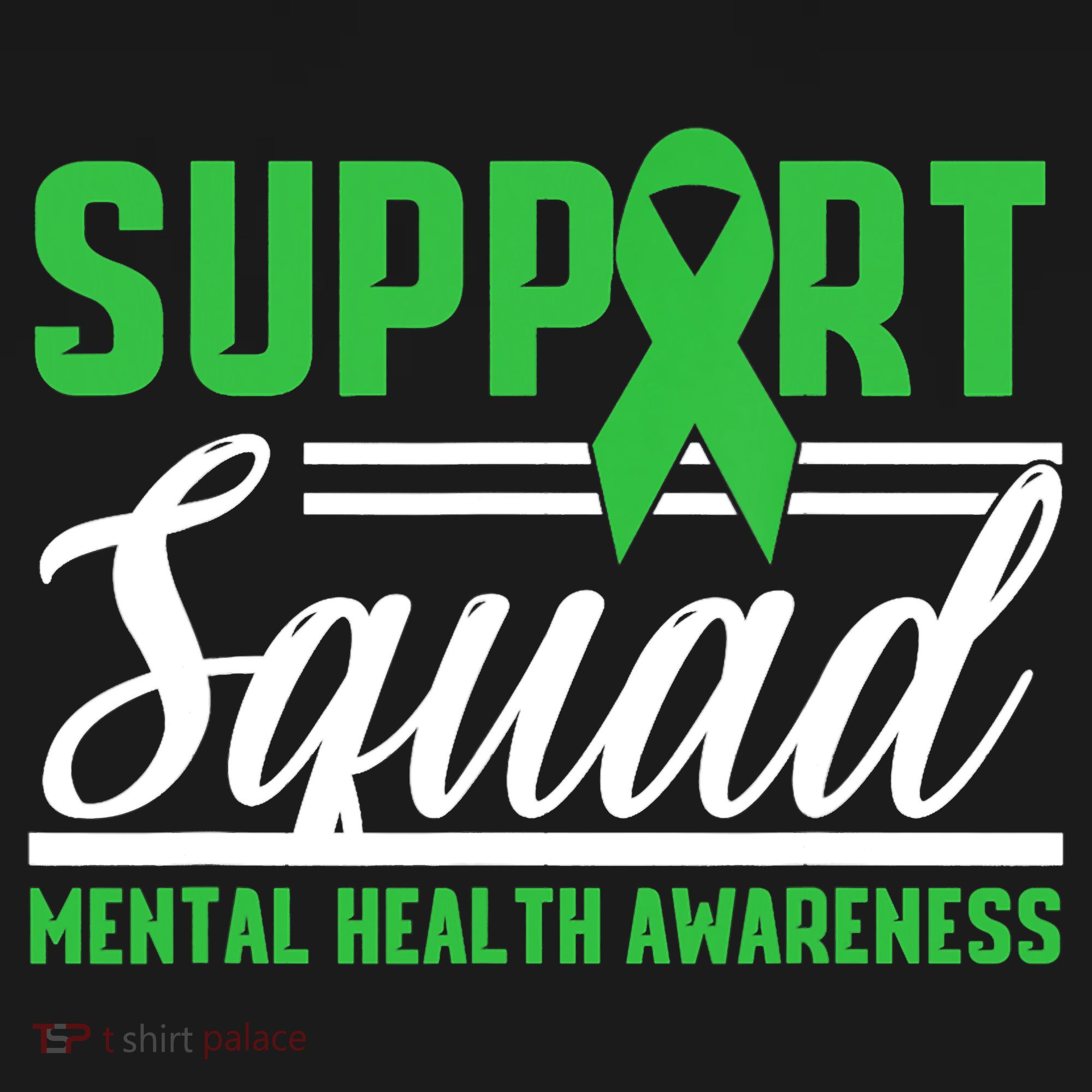 Mental Health Warrior Support Squad Mental Health Awareness Women's Hoodie