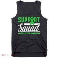 Mental Health Warrior Support Squad Mental Health Awareness Tank Top thumb 0