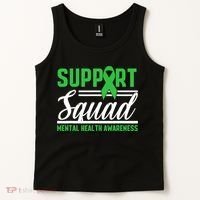 Mental Health Warrior Support Squad Mental Health Awareness Tank Top thumb 2