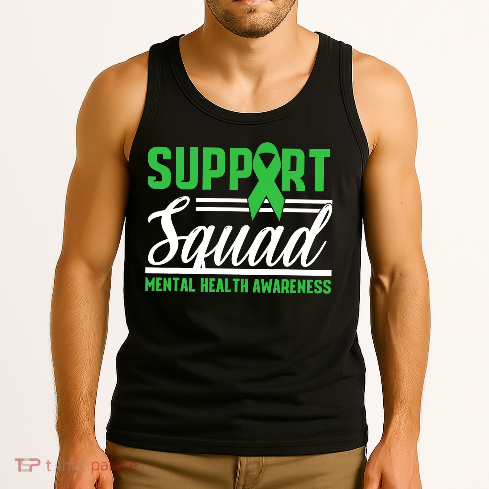 Mental Health Warrior Support Squad Mental Health Awareness Tank Top