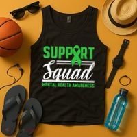 Mental Health Warrior Support Squad Mental Health Awareness Tank Top thumb 4