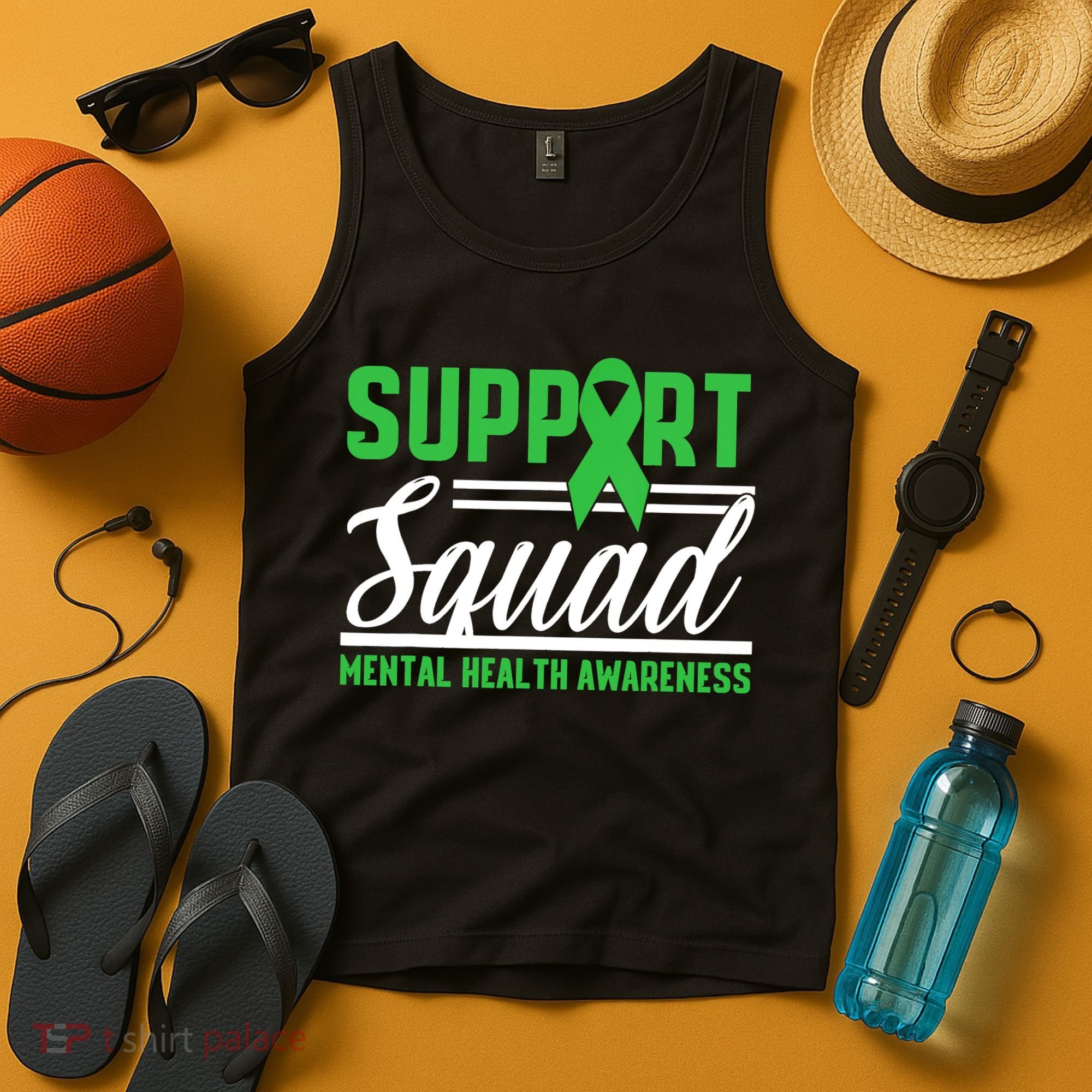 Mental Health Warrior Support Squad Mental Health Awareness Tank Top