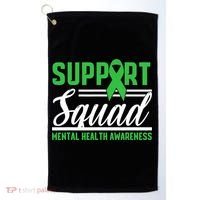 Mental Health Warrior Support Squad Mental Health Awareness Golf Towel thumb 0