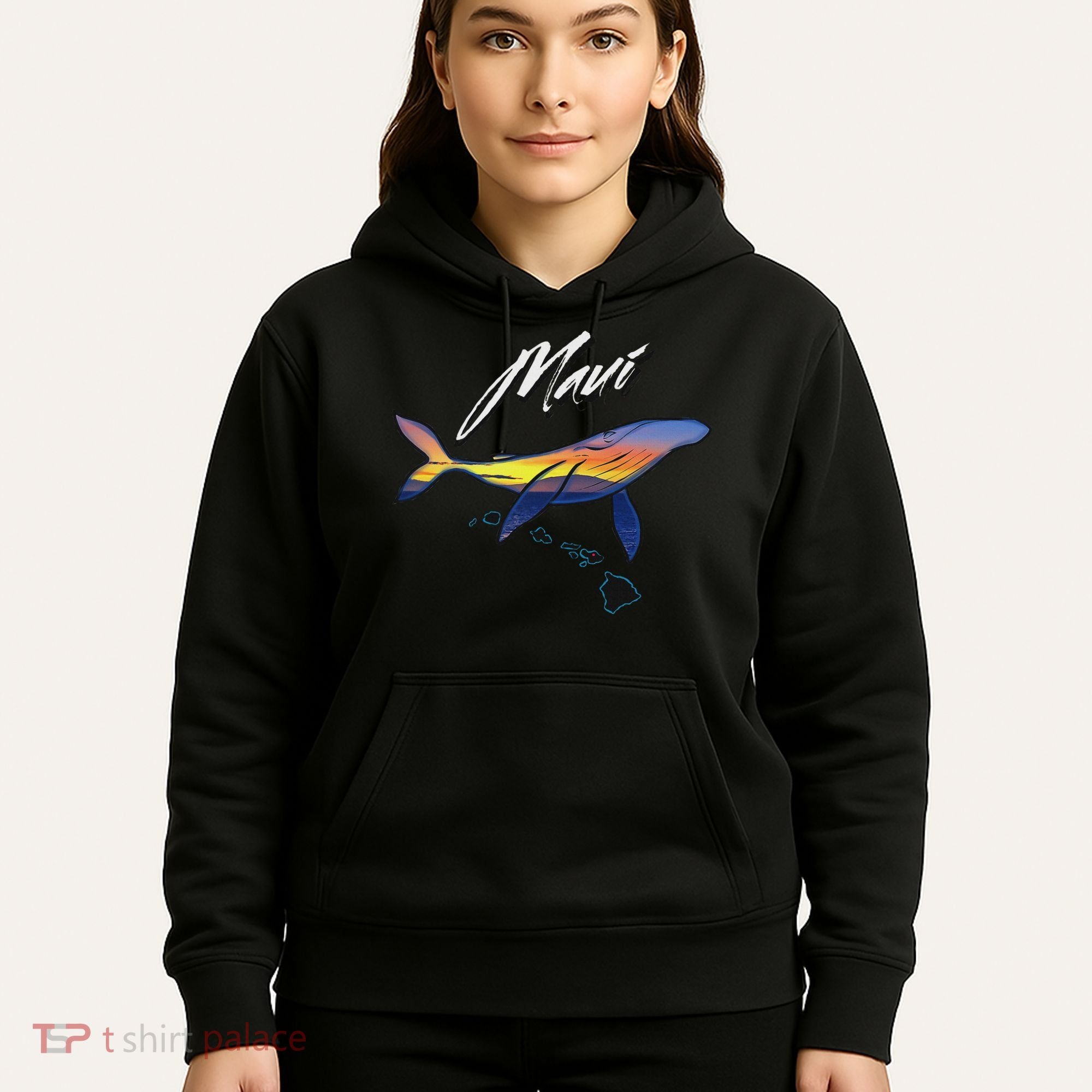 Maui Humpback Whale Hoodie