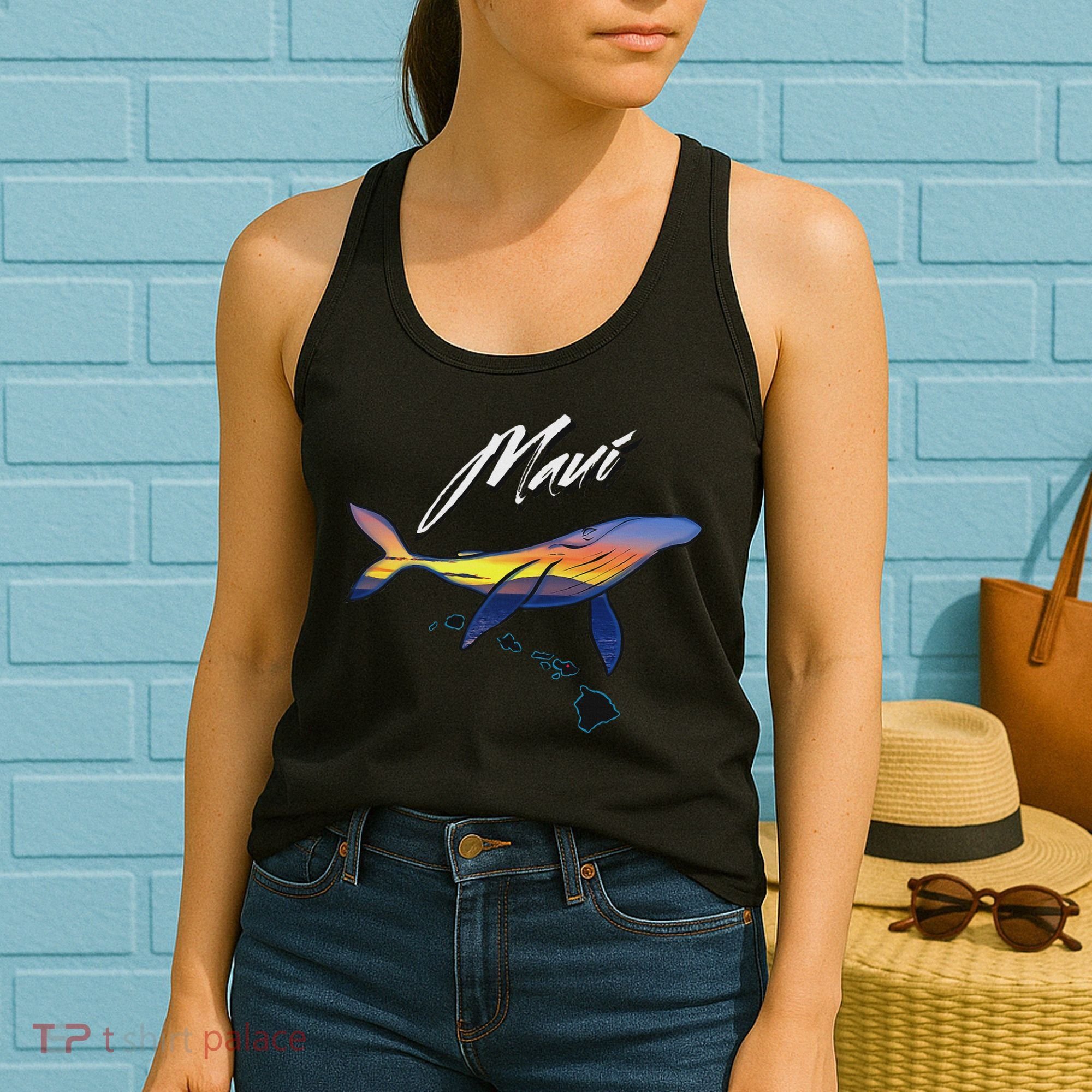 Maui Humpback Whale Women's Tank Top