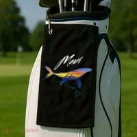 Maui Humpback Whale Golf Towel thumb 2